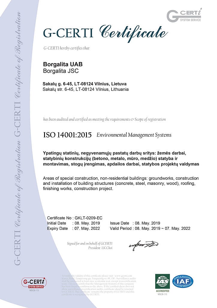 ISO Aplinkosauga