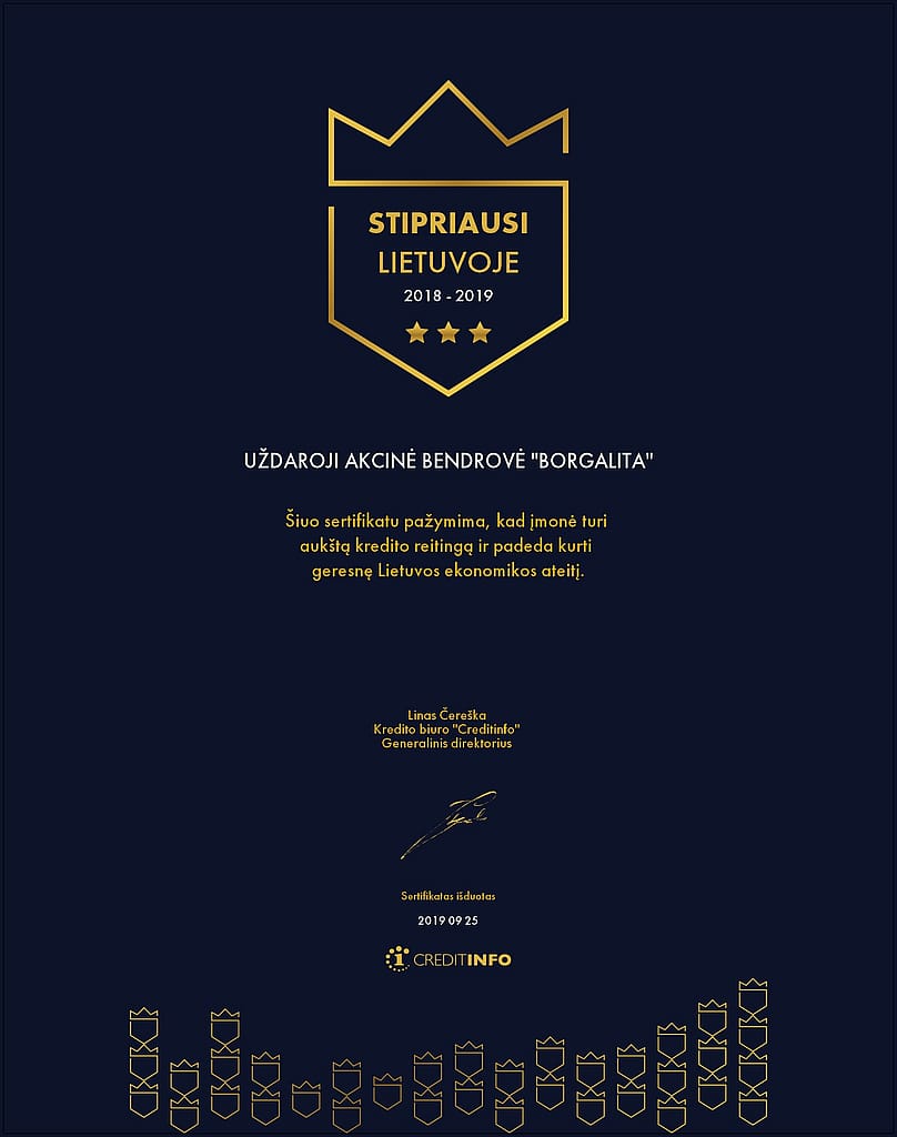 Stipriausi Lietuvoje